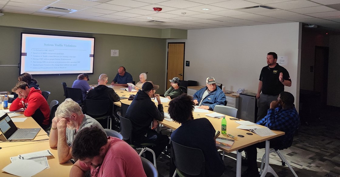 PreService School Bus Driver Training Class