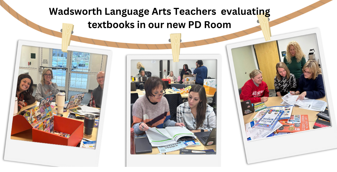 Wadsworth Teachers evaluating textbooks