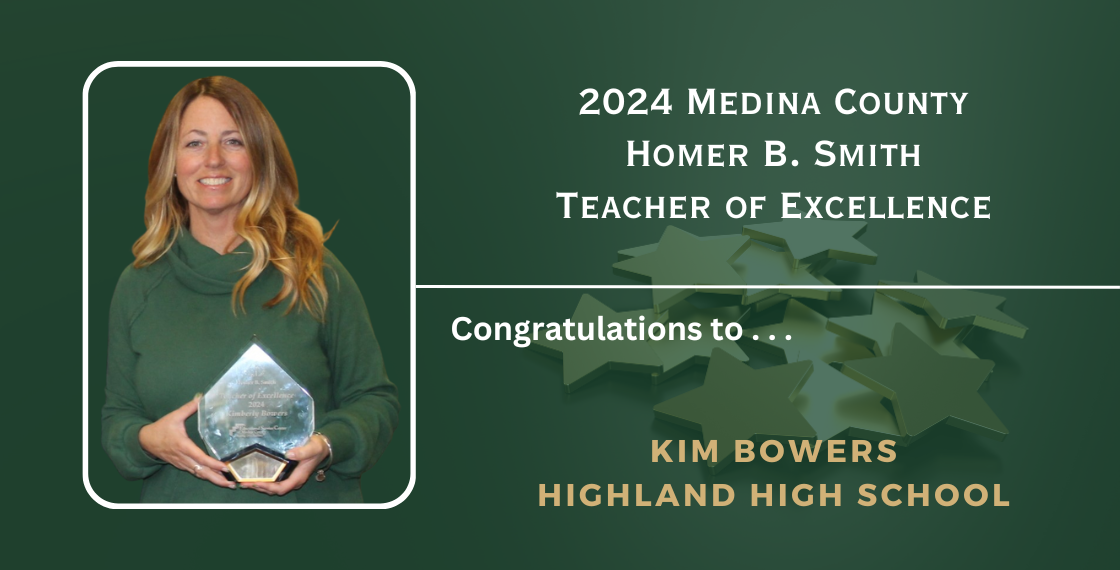 Kim Bowers - 2024 Teacher of Excellence Award